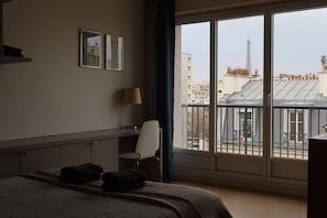 1 habitación y ropa de cama 