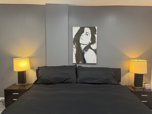 2 habitaciones, tabla de planchar con plancha y wifi gratis