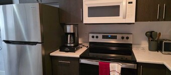 Sit back and relax in this calm, stylish space at Springfield Kensington!