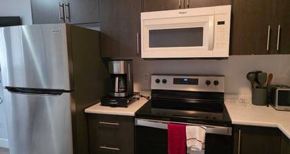 Sit back and relax in this calm, stylish space at Springfield Kensington!