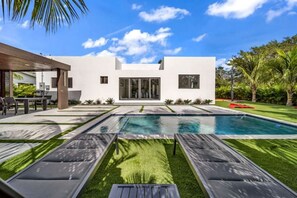 Pool - Heated Pool •Villa• 4BR•Basketball•BBQ (Miami)