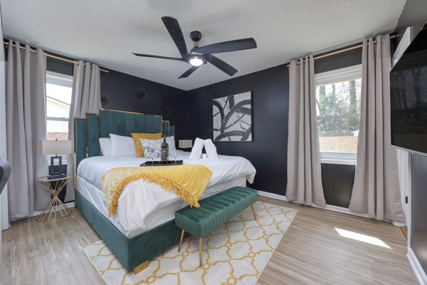 4 soveværelser, strygejern/strygebræt, Wi-Fi, sengetøj