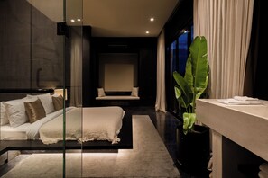 Deluxe-Villa, Poolblick