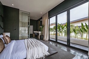 Biệt thự Deluxe, quang cảnh hồ bơi | Quang cảnh từ phòng