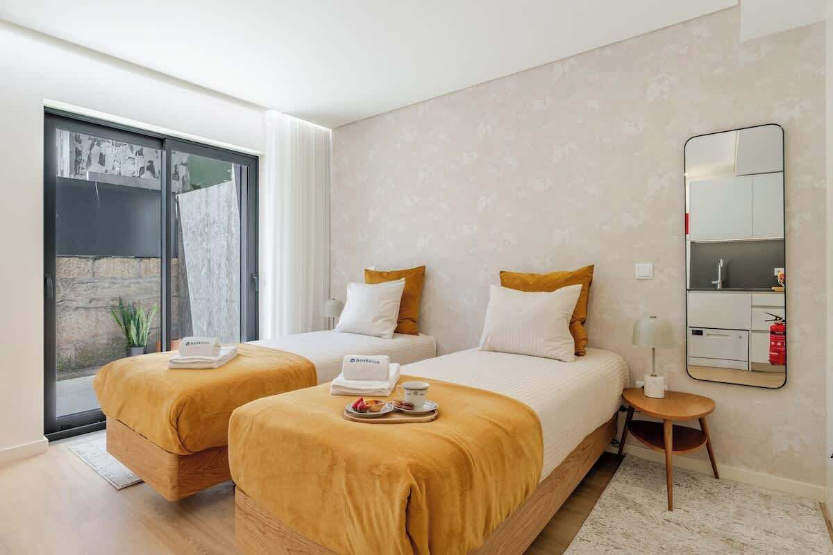 2 habitaciones, wifi gratis y ropa de cama 