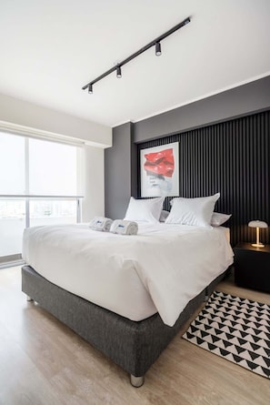 1 chambre, fer et planche à repasser, Wi-Fi, draps fournis