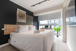 1 chambre, fer et planche à repasser, lit parapluie, Wi-Fi gratuit