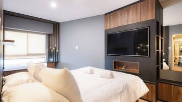 2 slaapkamers, een strijkplank/strijkijzer, wifi, beddengoed