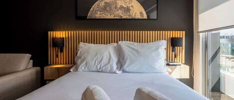 1 chambre, fer et planche à repasser, lit parapluie, Wi-Fi gratuit