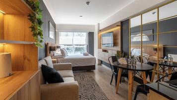 1 bedroom, iron/ironing board, travel crib, WiFi