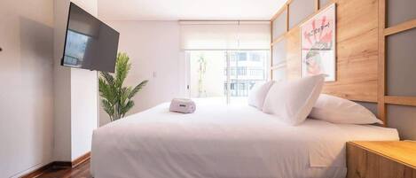 3 bedrooms, iron/ironing board, travel cot, WiFi