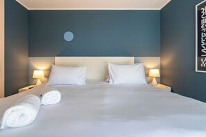 Iron/ironing board, travel cot, free WiFi, bed sheets
