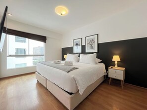 2 sovrum, strykjärn/strykbräda, resesäng och wi-fi