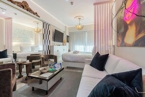 1 bedroom, iron/ironing board, WiFi, bed sheets - geko | Gioconda Loft in Barranco w/ Ocean View (Barranco)