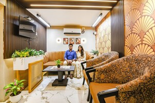 Sala de estar en el lobby