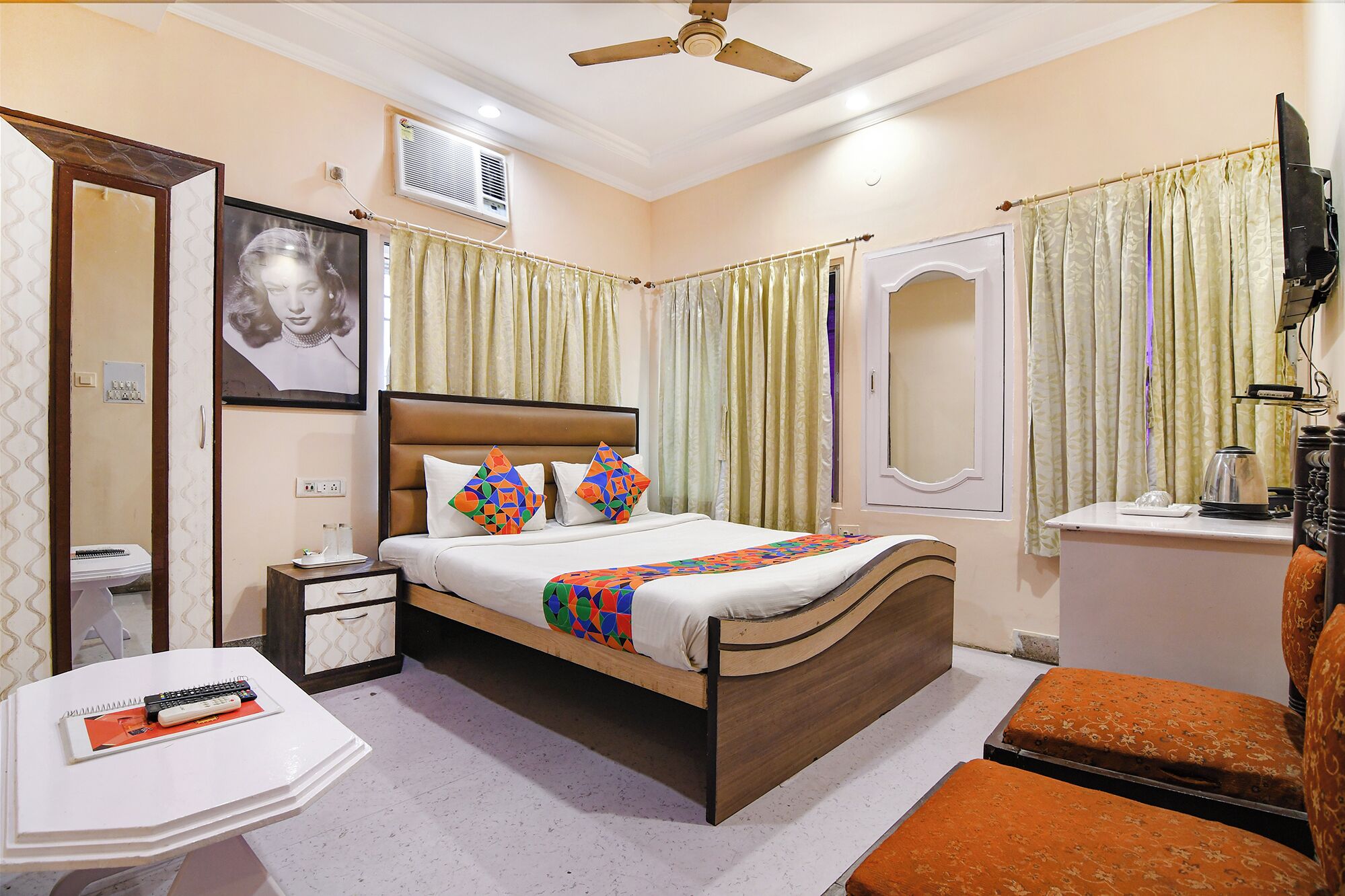 エジプト綿のシーツ、高級寝具、セーフティボックス (室内)、WiFi (無料)