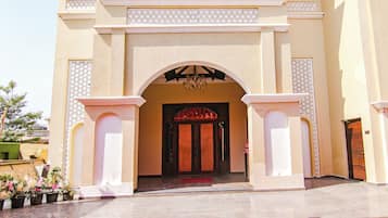 Entrada de la propiedad