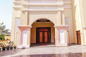 Entrée de l’hébergement