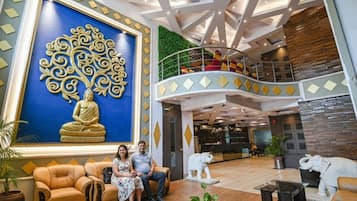 บริเวณนั่งเล่นที่ล็อบบี้