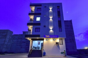Front of property - evening/night