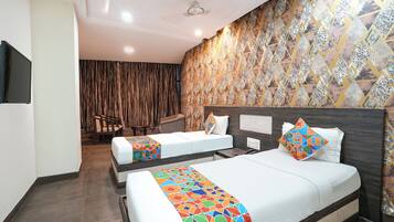 Chambre Premium | Draps en coton égyptien, literie de qualité supérieure