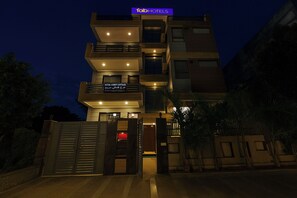 Façade de l’hébergement