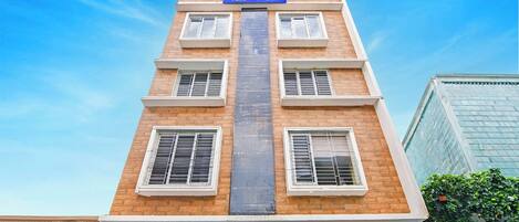 Façade de l’hébergement