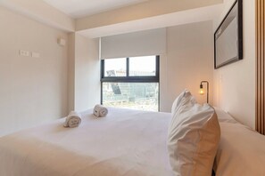 Desk, iron/ironing board, travel crib, free WiFi