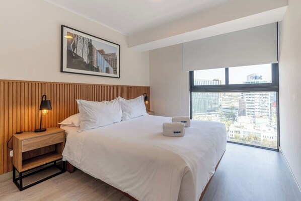 Desk, iron/ironing board, travel cot, free WiFi