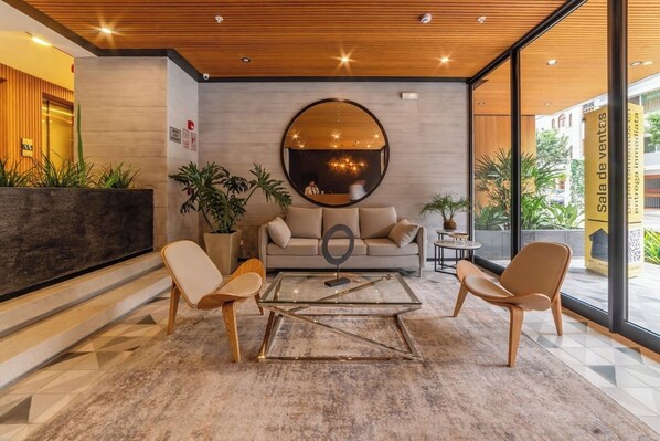 Lobby - geko | Elephant _2BR w/free parking near Kennedy (Miraflores)