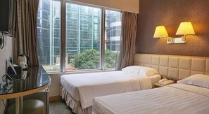 Desk, laptop workspace, free WiFi
