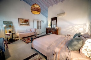 Luxury Quadruple Room, Balcony, Hill View | Iron/ironing board, free WiFi