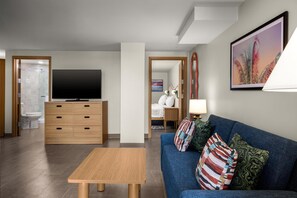 Junior suite, 1 kingsize bed, niet-roken | Woonruimte