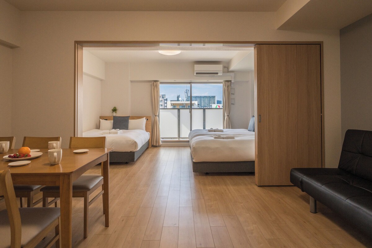豪華客房, 非吸煙房 (Family Suite, High Floor) | 高級寢具、筆電工作空間、遮光布/窗簾、隔音
