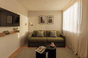 39-inch flat-screen TV with digital channels