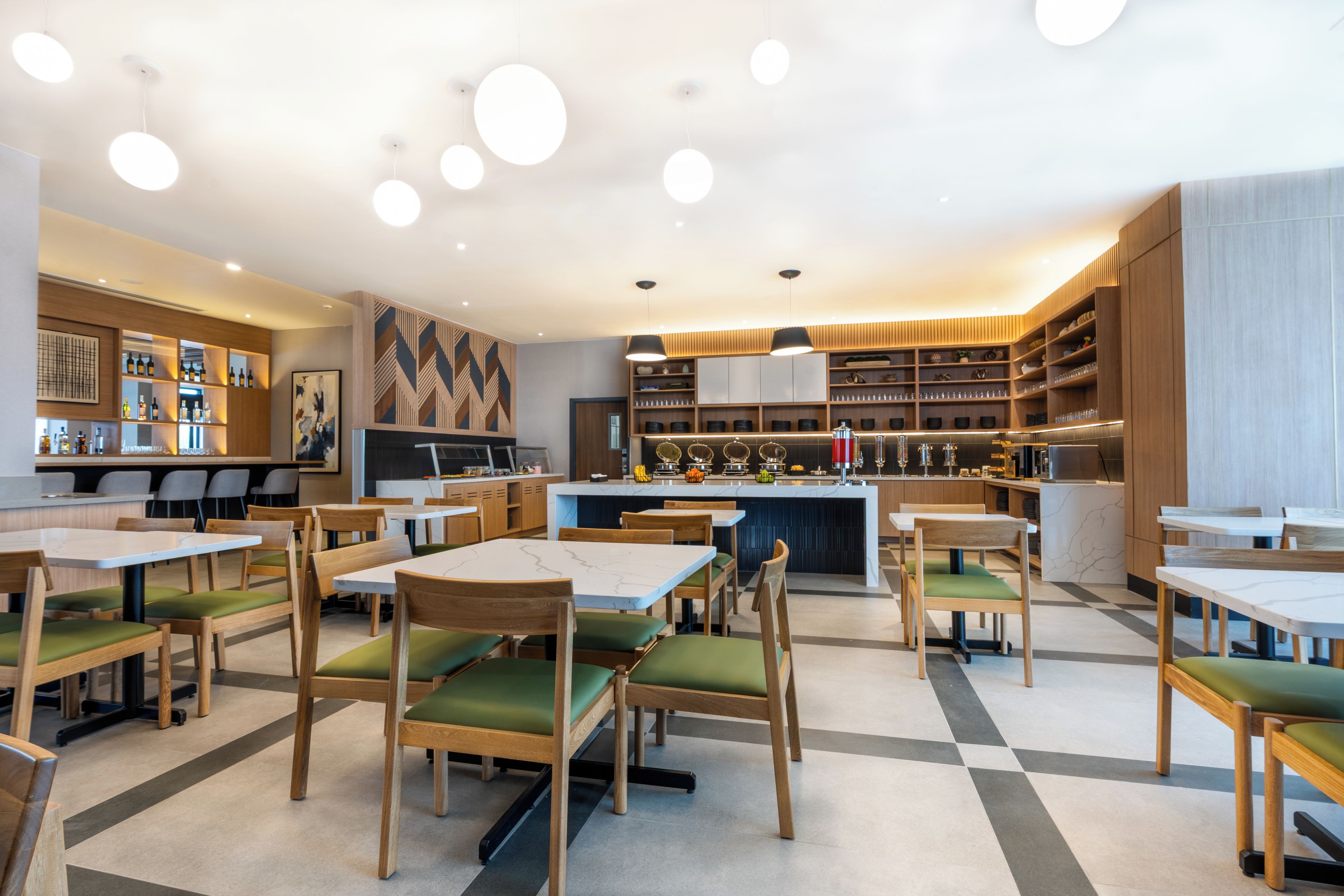 Breakfast area