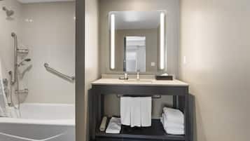 Towels, toilet paper