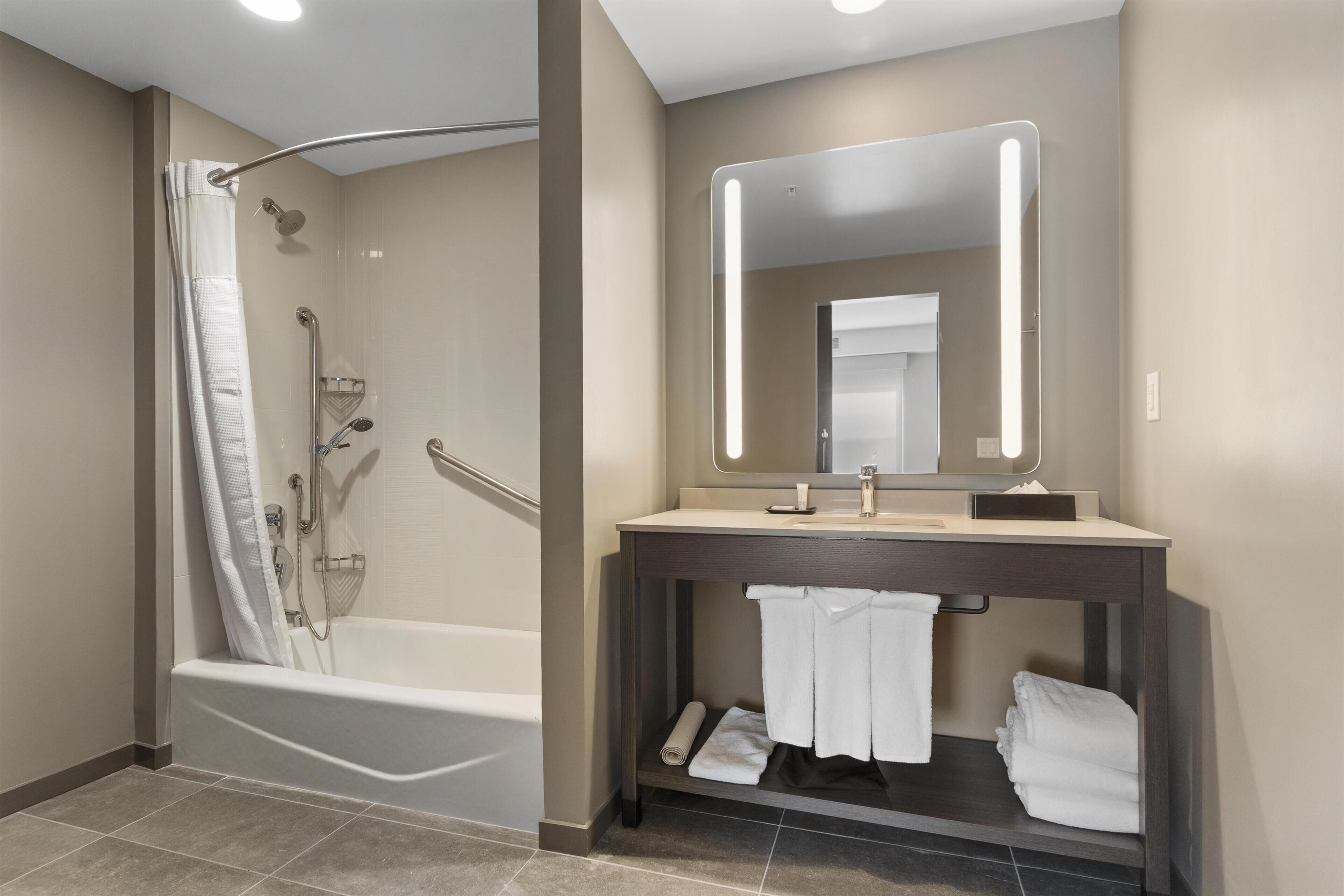 Towels, toilet paper