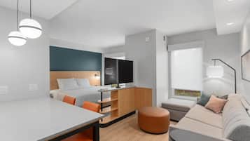 Studio, 1 King-Bett und Schlafsofa