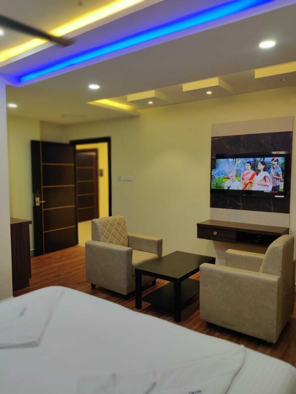 Desk, laptop workspace