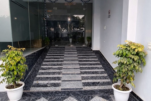 Entrada de la propiedad