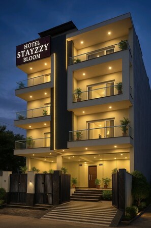 Façade de l’hébergement