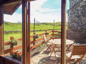 Outdoor dining - 1 bedroom accommodation in near Gatehouse of Fleet (near Gatehouse of Fleet)
