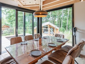 Dining - Unique design holiday home in a quiet location (Biron)