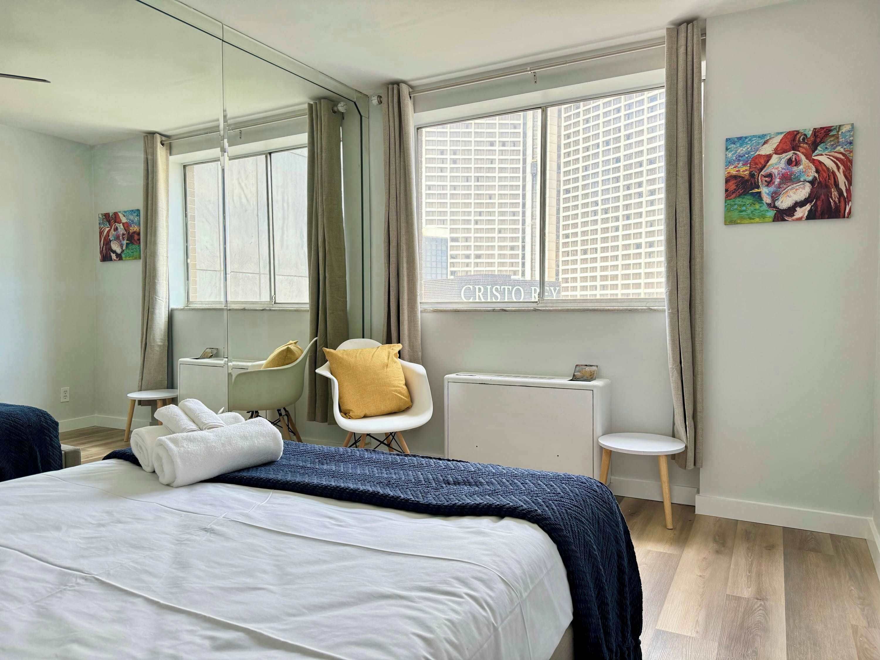 3 bedrooms, desk, iron/ironing board, WiFi