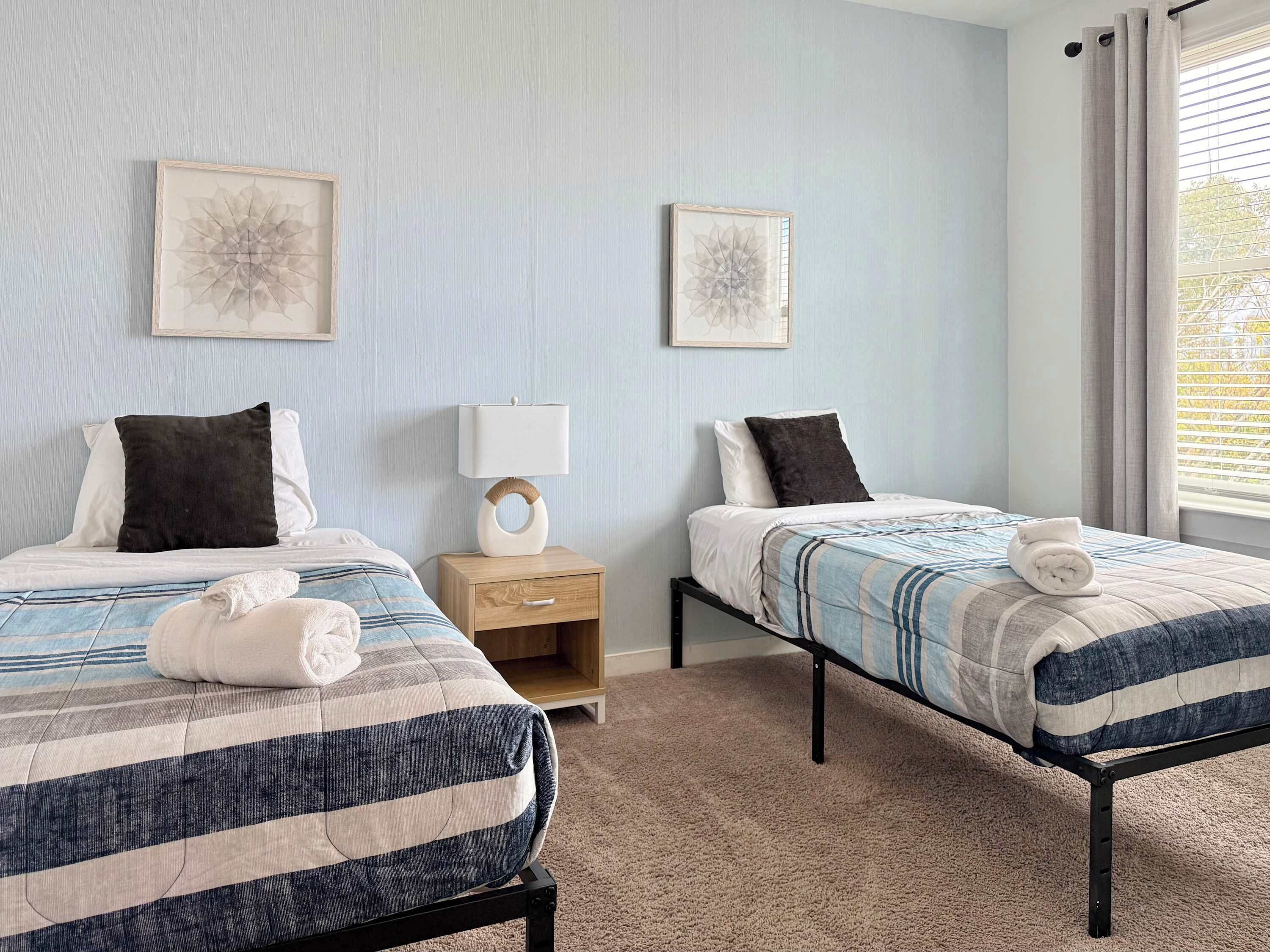 4 多间卧室、WiFi、床单