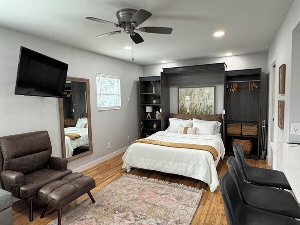 1 bedroom, iron/ironing board, free WiFi, bed sheets