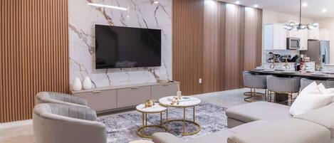 Smart TV, video games, offices