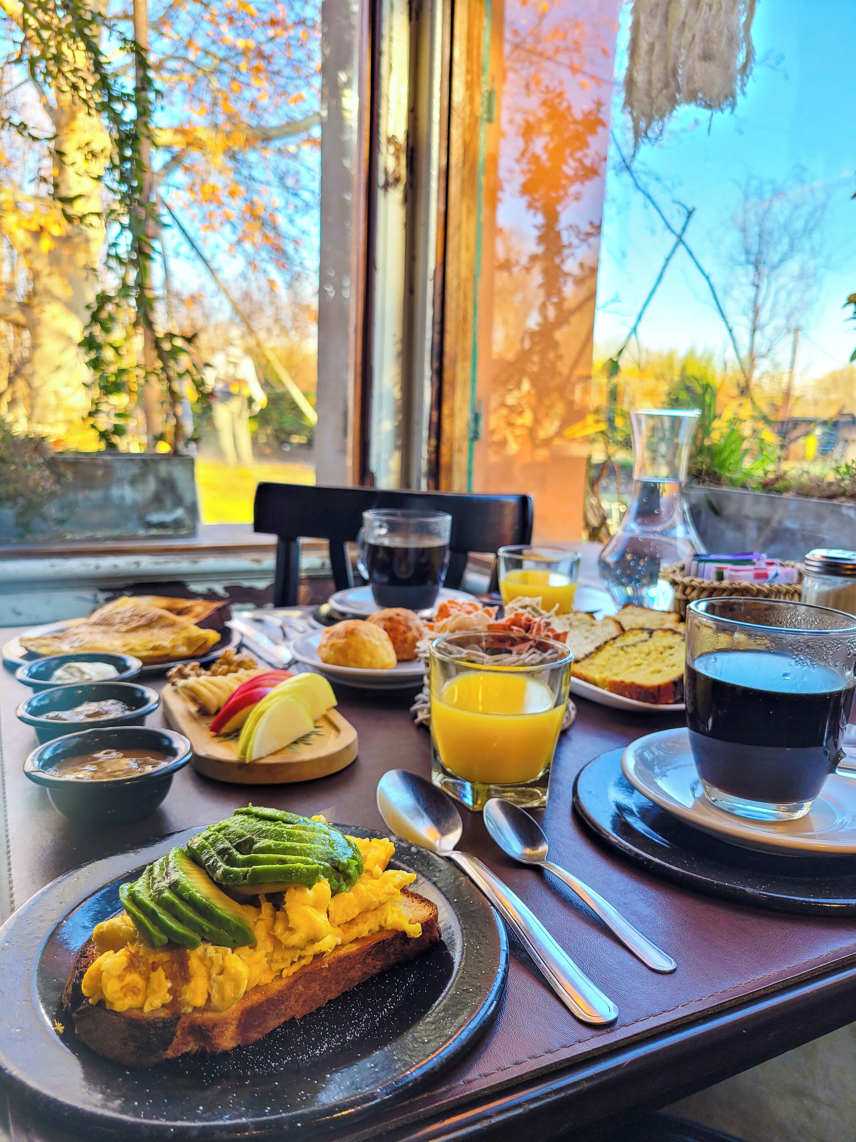 Petit déjeuner préparé à la commande compris tous les jours