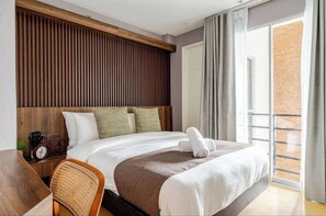 1 chambre, fer et planche à repasser, Wi-Fi, draps fournis